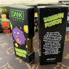Buy durban poison dank vapes cartridges
